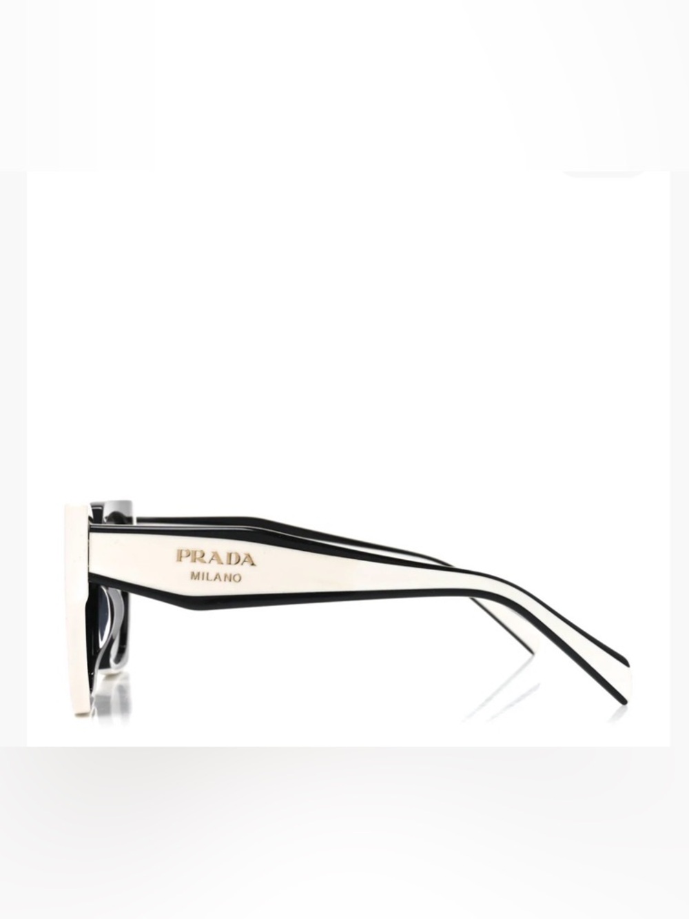 Prada 15WS 15 09Q5S0 black talc sunglasses NIB - Picture 4 of 9